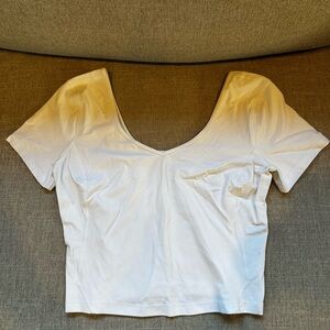 White lululemon top